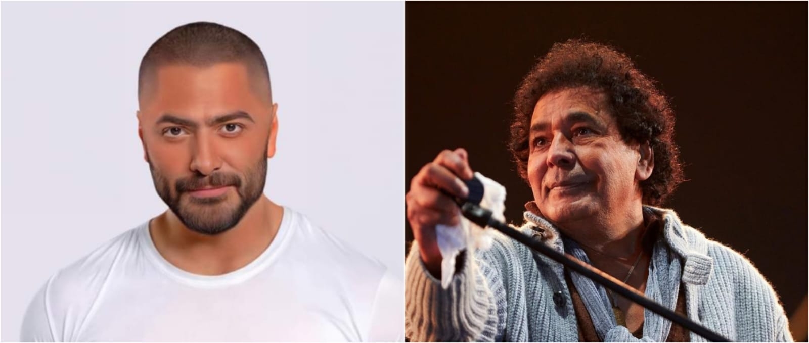 لأول مرة... تامر حسني ومحمد منير يجتمعان في ديو غنائي جديد